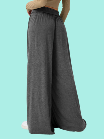 High Waist Wide Leg Pants