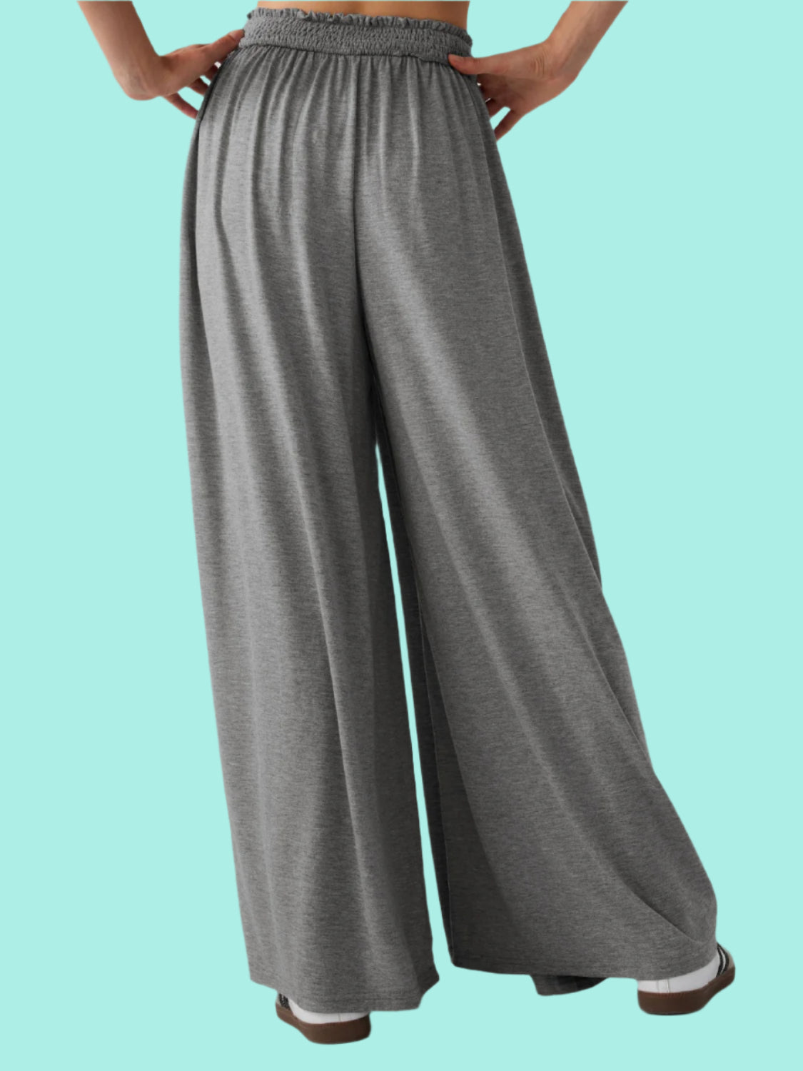 High Waist Wide Leg Pants