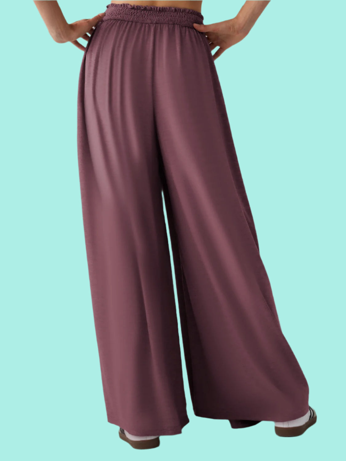 High Waist Wide Leg Pants