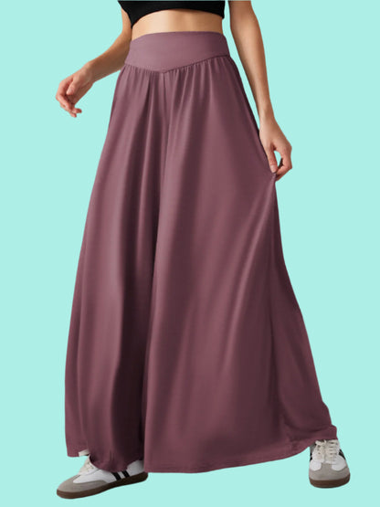 High Waist Wide Leg Pants