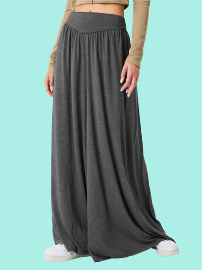 High Waist Wide Leg Pants