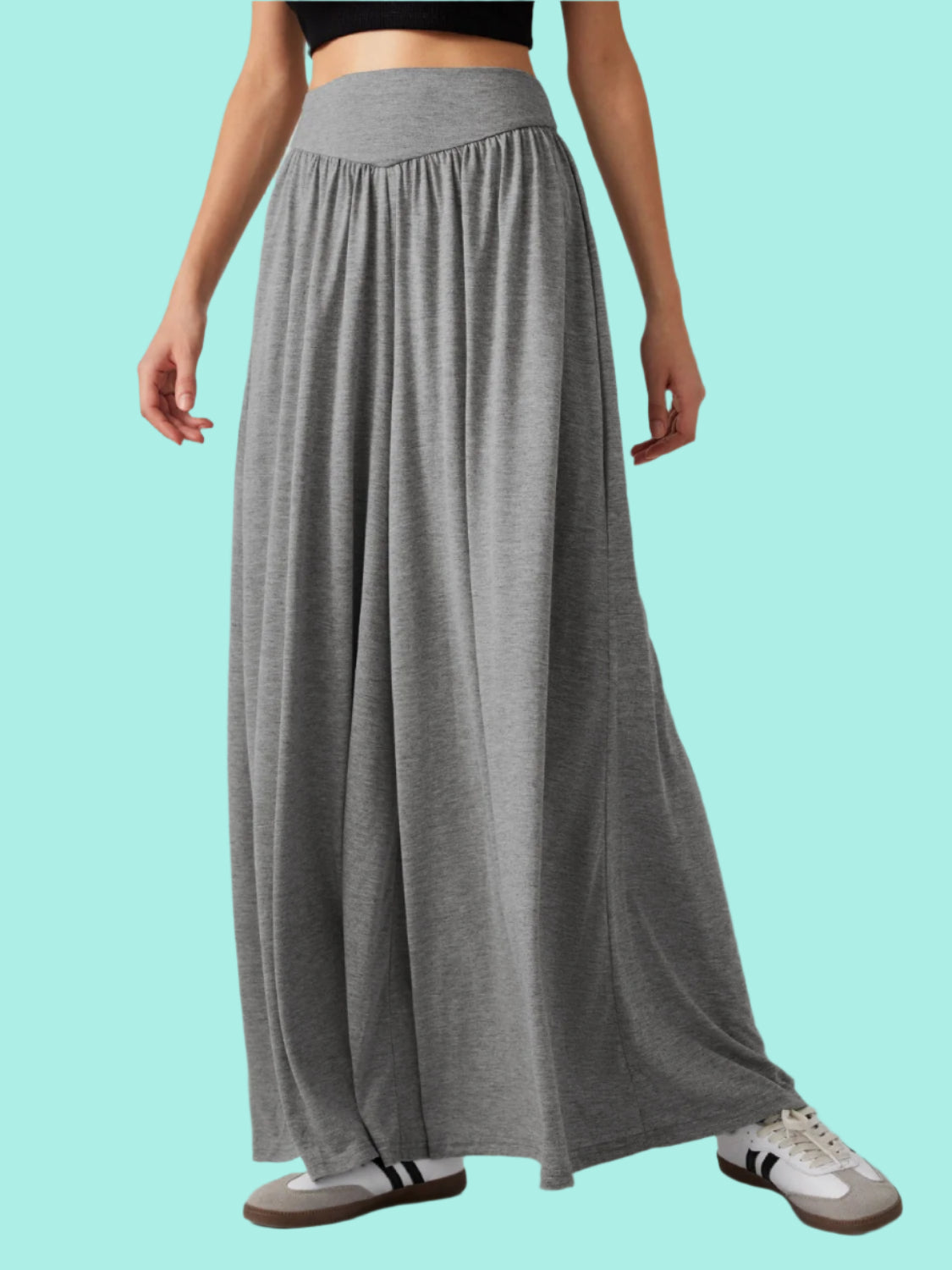 High Waist Wide Leg Pants