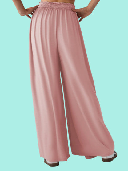 High Waist Wide Leg Pants