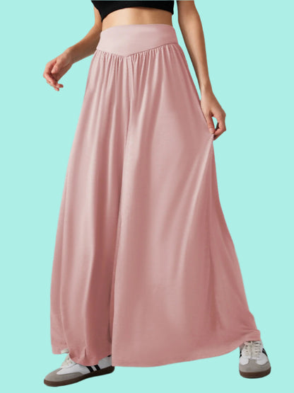 High Waist Wide Leg Pants