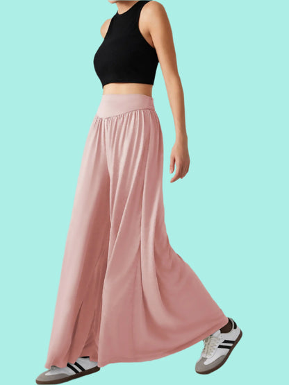 High Waist Wide Leg Pants