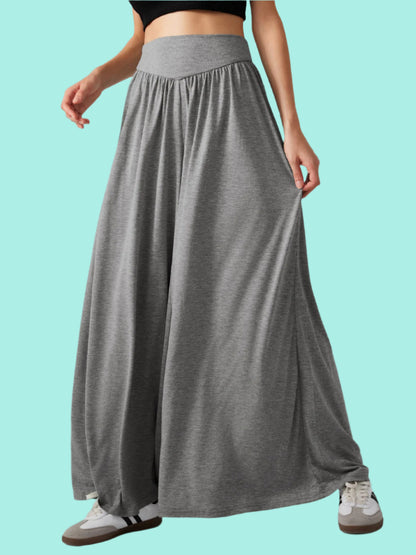 High Waist Wide Leg Pants