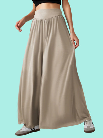 High Waist Wide Leg Pants