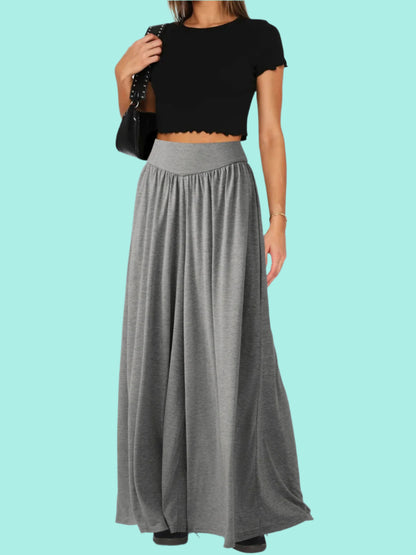 High Waist Wide Leg Pants